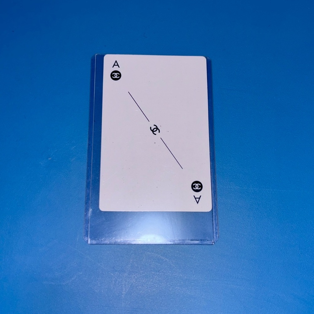CHANEL ACE PLAYING CARD- RARE AND SOUGHT AFTER